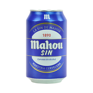 Cerveza Mahou Sin Lata 33cl.