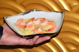 601. Gamberi in salsa al limone