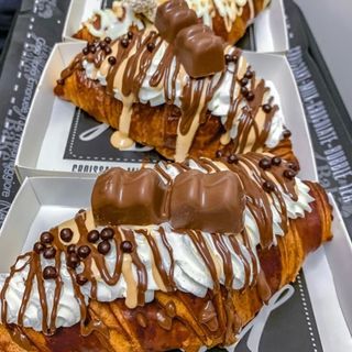 Croissant nutella mars crème chanty
