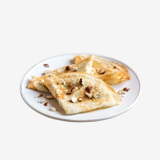 clătite cu miere și nucă