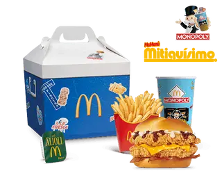 Menú McCrispy BBQ & Bacon Doble