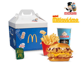 Menú McCrispy BBQ & Bacon Doble