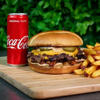 Bacon burger obrok