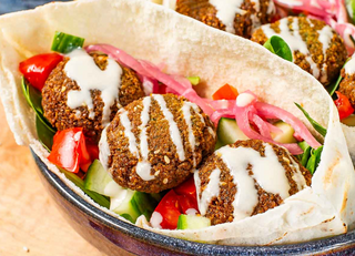 Pita falafel