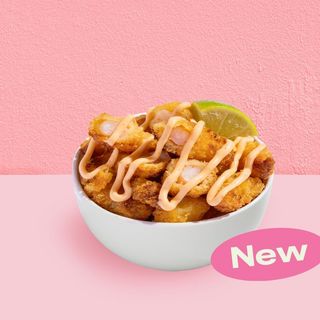 [NEW] Crispy Shrimp com Sriracha Mayo e Lima