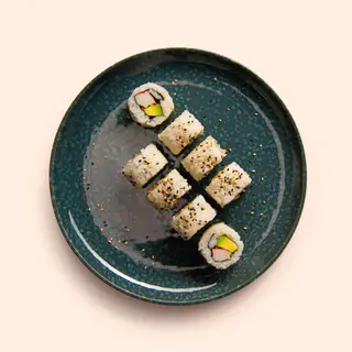 112. Uramaki California surimi (8 uds.)