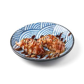 150 - Nigiri de Salmón Flambeado