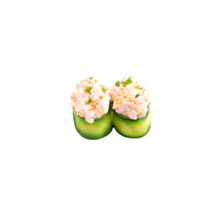 Gunkan zucchina e Philadelphia