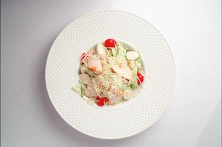 Салат "Цезарь с курицей"