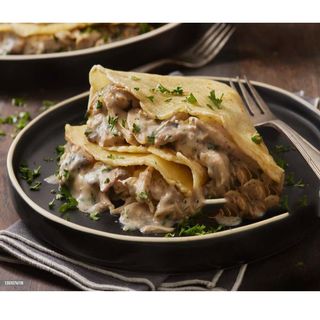 Crepe de Cogumelos (Mushroom crepe)