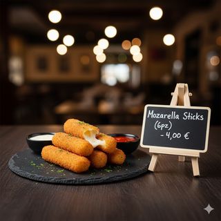 Mozzarella Sticks (6pz)