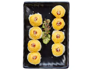 Запечений з лососем в кунжуті (320g)