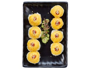 Запечений з лососем в кунжуті (320g)