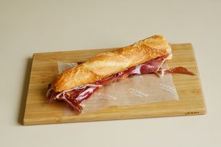 Flauta de jamón ibérico 