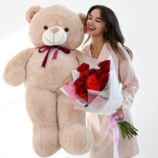 თაიგული “ვალენტინი” + დიდი დათუნია