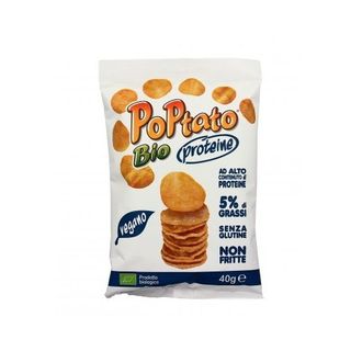 Chips Poptato Protein Bio 40 gr