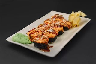 Запечений рол зі сніжним крабом (300г)