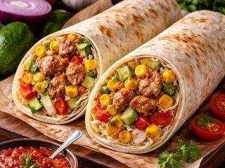 Мексиканська шаурма  з яловичиною
