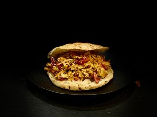 Curry pileća lepinja