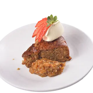 Pastel De Zanahoria Y Plátano (Porción)