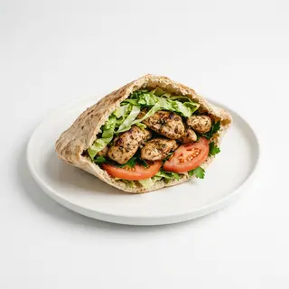 Pita kurczak z warzywami