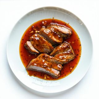 Filetti di maiale umbro in agrodolce