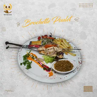 Grillade Brochette Poulet