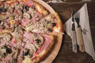 Pizza Romana Jamón Cocido (Grande)