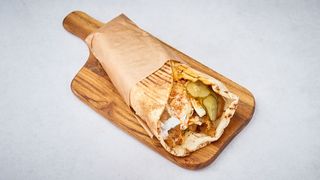 Kanapka Kebab z wołowiny z powiększoną porcją mięsa