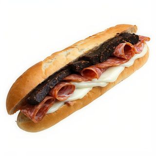 Bocadillo Blanc Y Negre