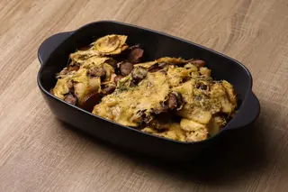 Картопля з ковбасками (250г)