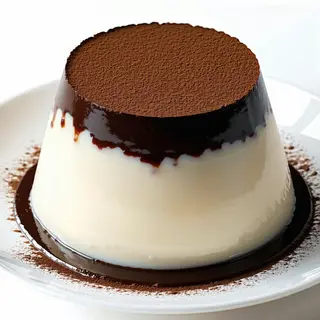 Soufflé black and white