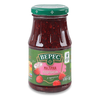 Малина «Верес» дроблена з цукром (370г)