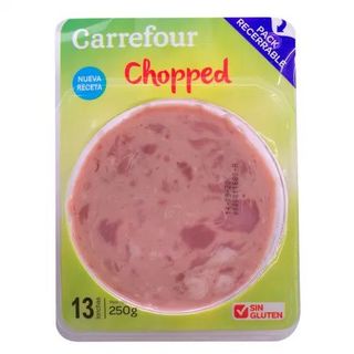 Chopped Pork Lonchas Tp Nueva Receta Carrefour 250 Gr.