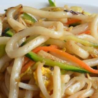 Udon con verdure