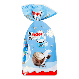 Цукерки Kinder яйця шоколадні з молочним кремом (85г)