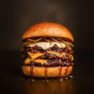 WAGMI BURGER (inspirada en nuestro viaje arepubica dominicana)