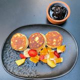 Cottage cheese pancakes/მაჭკატები/Сырники