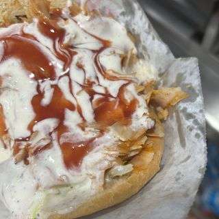 Pita De Pollo Con Queso