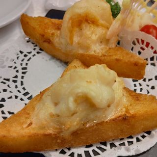 5 Toast di gamberi 2pezzi