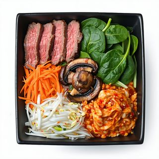 Bibimpap De Seta Y Carne