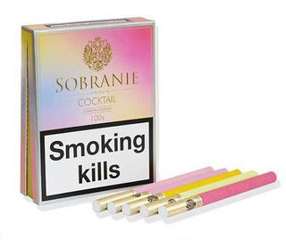 Cigarete Sobranie Slims Pink