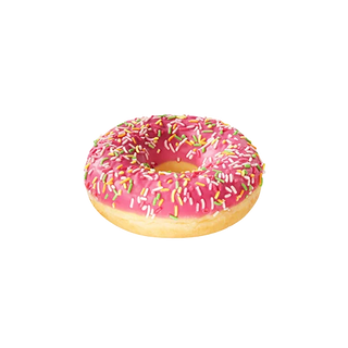 Донат Клубничный