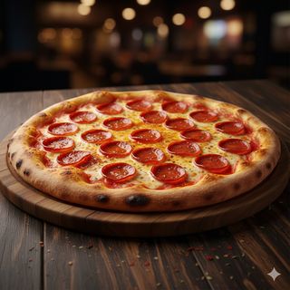 Pizza de pepperoni (30 cm.)