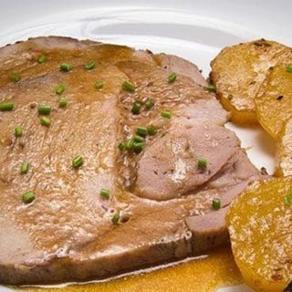 Cabeza de lomo asada