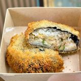 New Суши Бургер с крабом