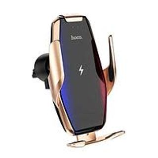 Держатель Hoco S14 черный-золотистый 