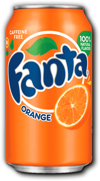 Lata Fanta Naranja