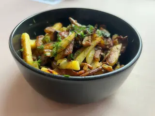 Картопля смажена з грибами (350g)