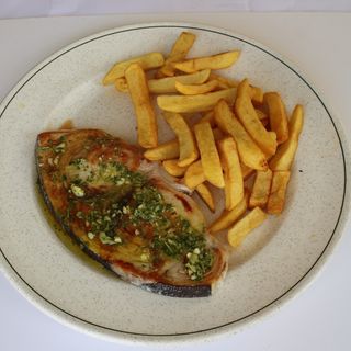 Emperador a la plancha